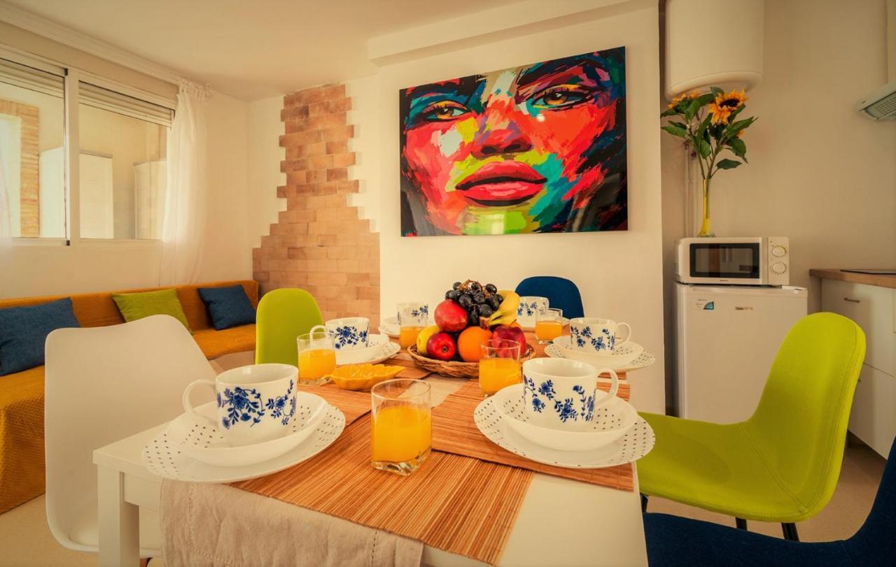 Penthouse Duplex In A 4 Floors Spanish House -8 Min To Center By Metro Valencia Bagian luar foto