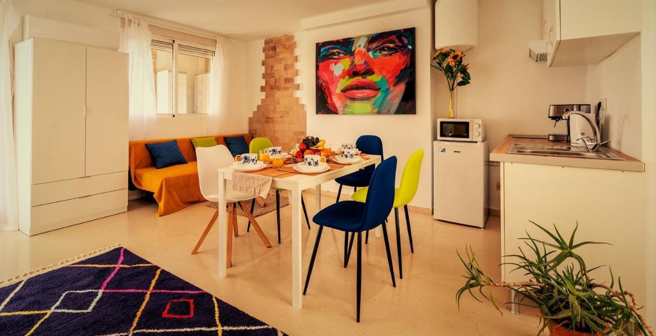 Penthouse Duplex In A 4 Floors Spanish House -8 Min To Center By Metro Valencia Bagian luar foto