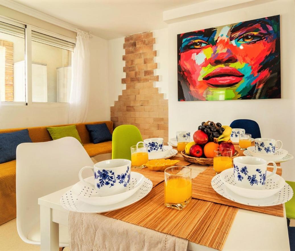 Penthouse Duplex In A 4 Floors Spanish House -8 Min To Center By Metro Valencia Bagian luar foto