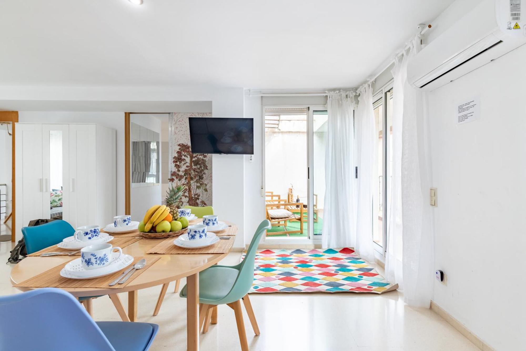 Penthouse Duplex In A 4 Floors Spanish House -8 Min To Center By Metro Valencia Bagian luar foto